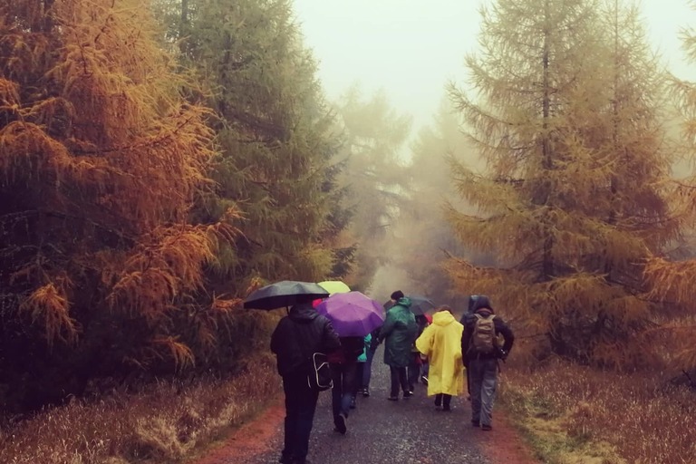 S dobrovolníkem Tomášem na Sněžník