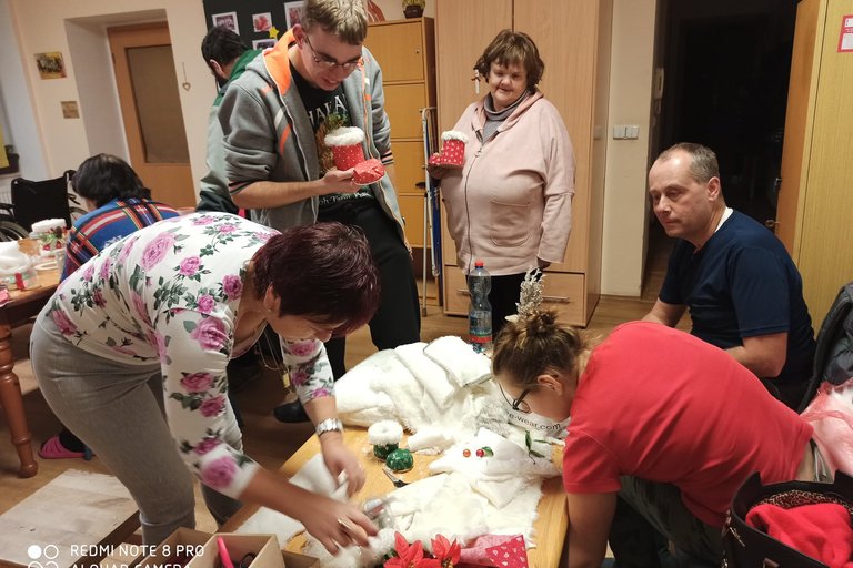Vánoce v Chráněném bydlení