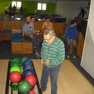 Vánoční bowling Chráněného bydlení