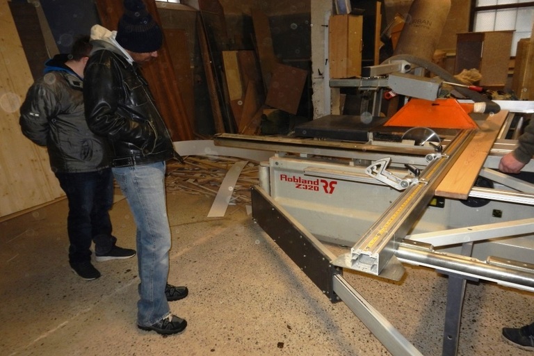 Návštěva v truhlářské dílně