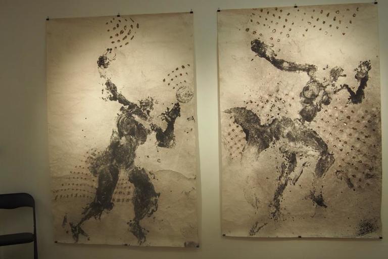 Návštěva výstavy Svatopluka Klimeše „Oheň do papíru nezabalíš“