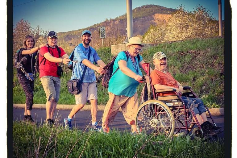 Trénink na pochod Praha-Prčice