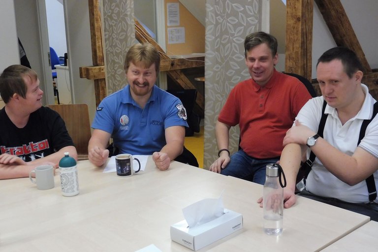 Městská policie v Centru denních služeb