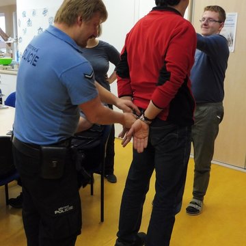 Městská policie v Centru denních služeb
