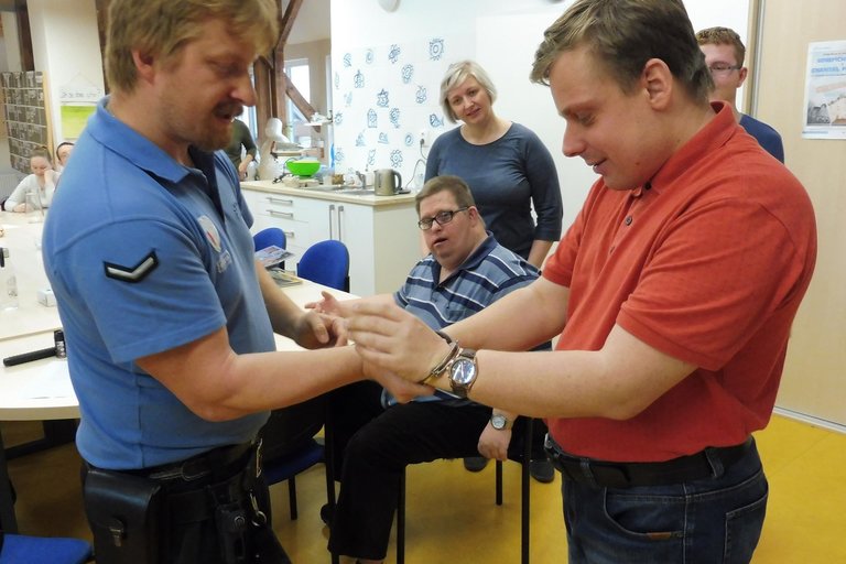 Městská policie v Centru denních služeb