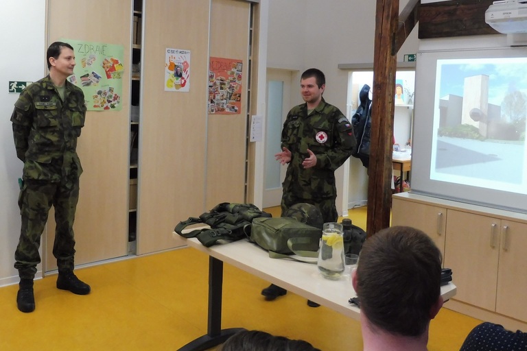 Návštěva aktivních záloh Armády České republiky