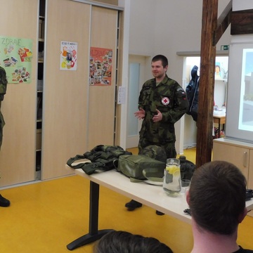 Návštěva aktivních záloh Armády České republiky
