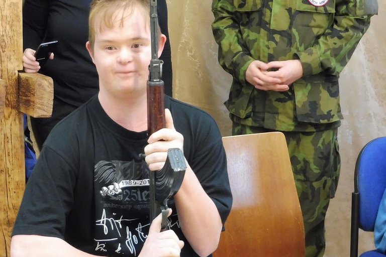 Návštěva aktivních záloh Armády České republiky