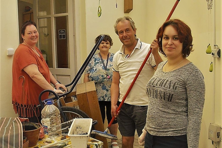 Jaro v chráněném bydlení