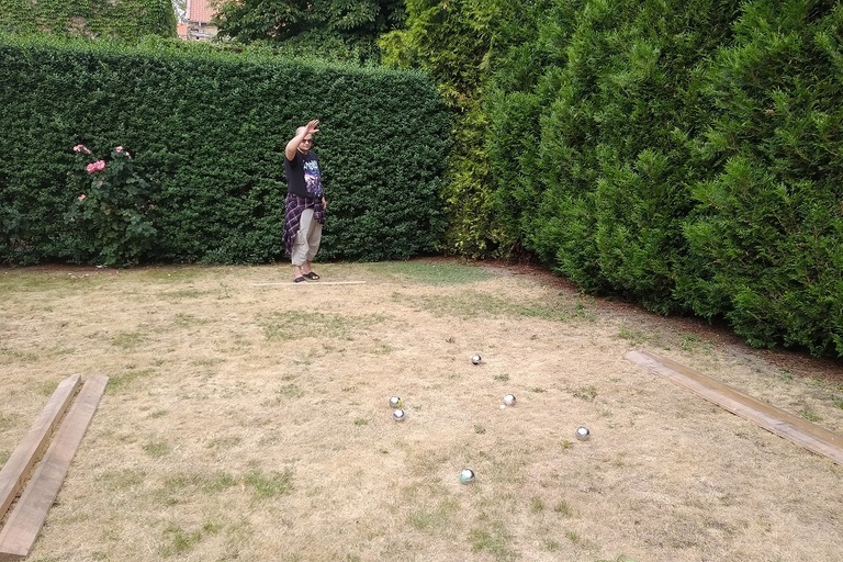 Přátelské utkání v pétanque 