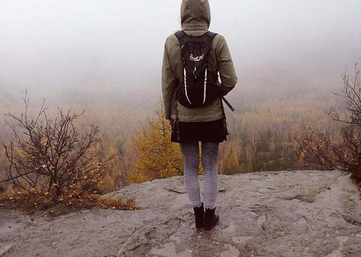 S dobrovolníkem Tomášem na Sněžník