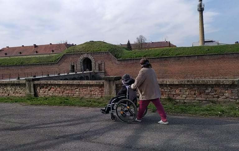 Reportáž z Chráněného bydlení za časů epidemie