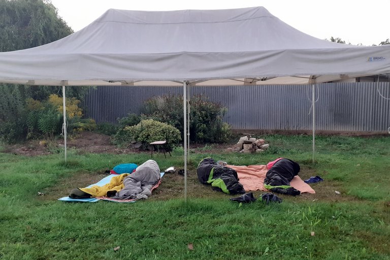 Pod širým nebem...