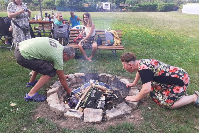 Pod širým nebem...