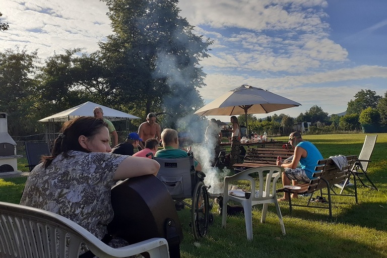 Pod širým nebem...