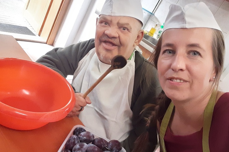 Letní plody v chráněném bydlení