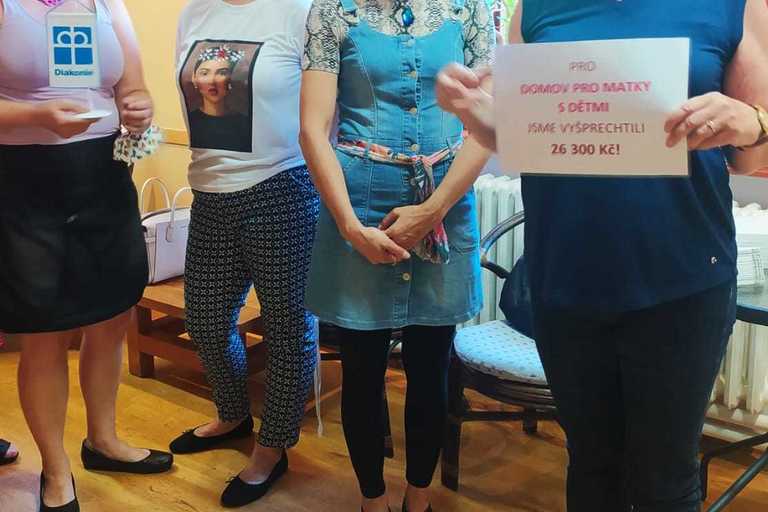 Deutschklub na novou zahradu Domova pro matky s dětmi vyšprechtil 26 300 Kč!