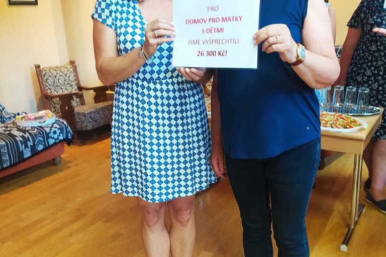 Deutschklub na novou zahradu Domova pro matky s dětmi vyšprechtil 26 300 Kč!