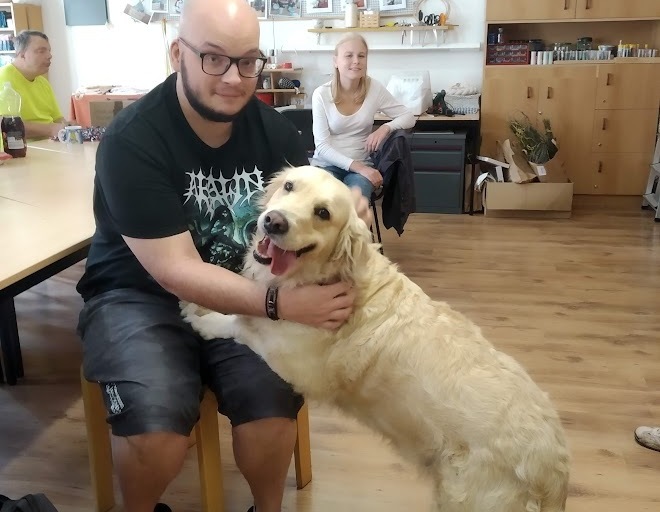 Canisterapie v Sociálně terapeutických dílnách